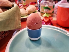 Kaputtes Ei am Morgen